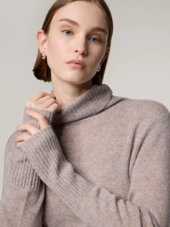 Rollkragenpullover aus Kaschmir