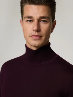 Rollkragenpullover aus Merino