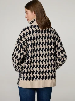 Rollkragenpullover aus Wolle