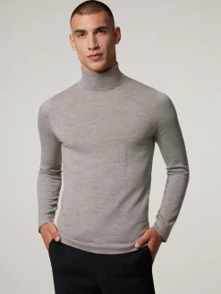 Rollkragenpullover im Regular Fit