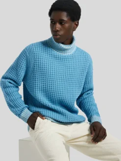 Rollkragenpullover im Regular Fit