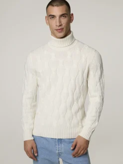 Rollkragenpullover mit Kaschmir