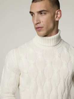 Rollkragenpullover mit Kaschmir