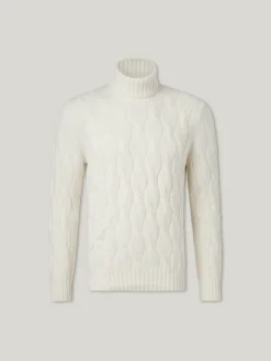 Rollkragenpullover mit Kaschmir