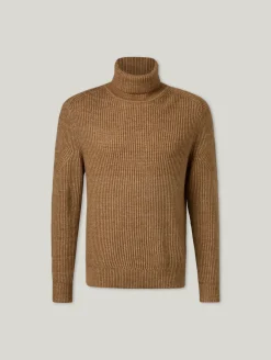 Rollkragenpullover mit Wolle