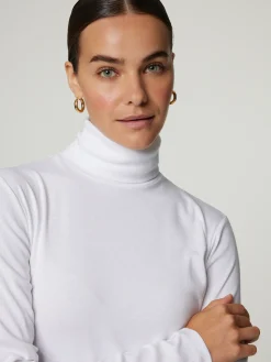 Rollkragenshirt aus Baumwolle