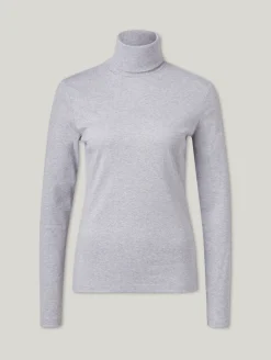 Rollkragenshirt aus Baumwolle