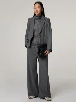 Rollkragenshirt aus Spitze