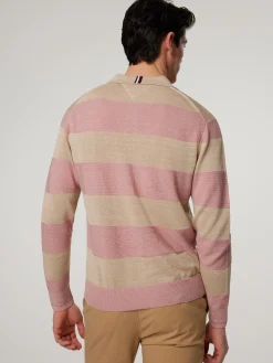 Rugbyshirt mit Leinen