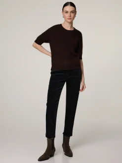 Samthose im Slim Fit SONNETT