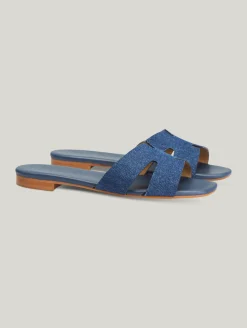 Sandale aus Denim