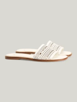 Sandale aus Lochleder