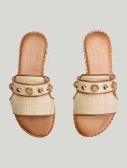 Sandalen mit Steinen