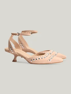 Sandalette mit Nieten