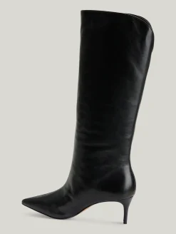 Schaftstiefel aus Leder