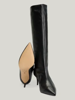 Schaftstiefel aus Leder