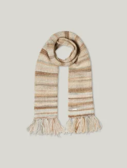 Schal im Tweed Look
