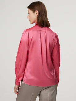 Schluppenbluse aus Seide KIKKI