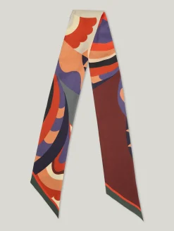 Schmaler Seidenschal