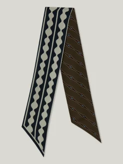 Schmaler Seidenschal