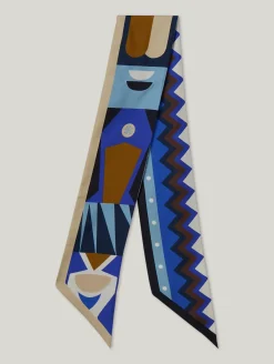 Schmaler Seidenschal