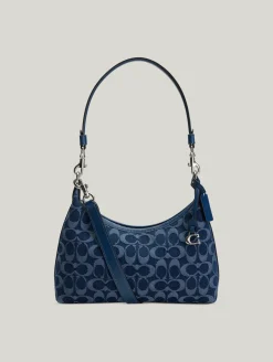 Schultertasche aus Denim JULIET