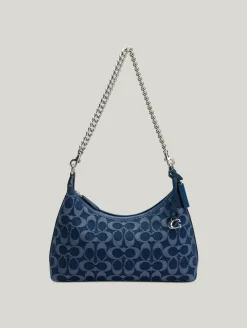 Schultertasche aus Denim JULIET