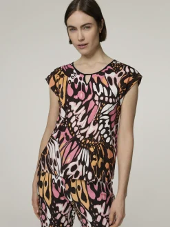 Shirt mit Allover-Print