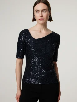 Shirt mit Pailletten