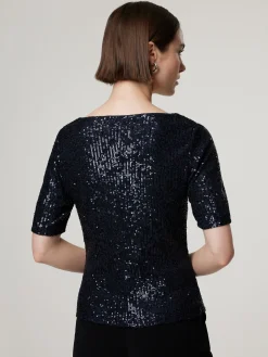 Shirt mit Pailletten