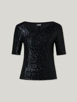 Shirt mit Pailletten