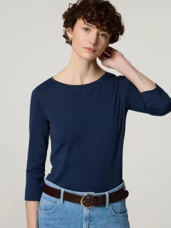 Shirt mit 3/4-Ärmel