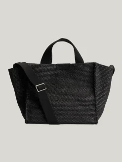 Shopper in Raffia-Bast-Optik M