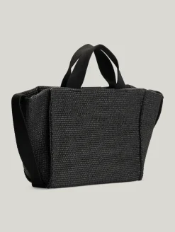 Shopper in Raffia-Bast-Optik M