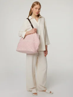 Shopper mit Jaquard-Muster