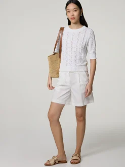 Shorts aus Baumwolle