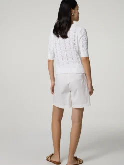 Shorts aus Baumwolle