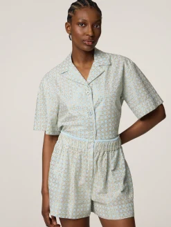 Shorts aus Baumwolle