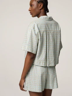 Shorts aus Baumwolle