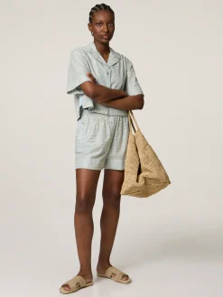 Shorts aus Baumwolle