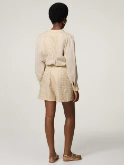 Shorts aus Baumwolle