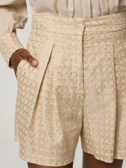 Shorts aus Baumwolle