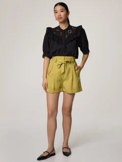 Shorts mit Bundfalte BIANCA