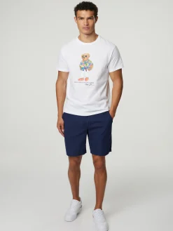 Shorts mit Leinen im Custom Fit