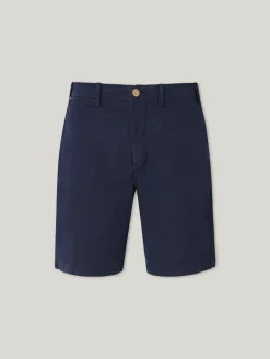 Shorts mit Leinen im Custom Fit