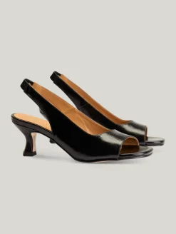 Slingpumps aus Lackleder YORK