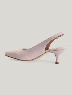 Slingpumps aus Wildleder