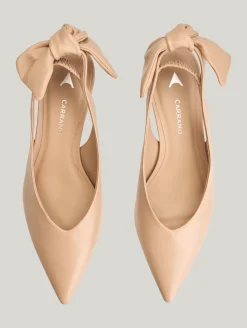 Slingpumps mit Schleife