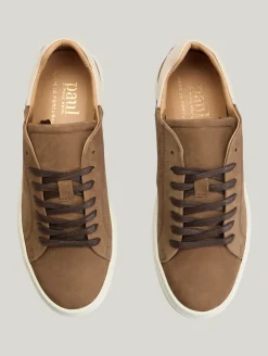 Sneaker aus Nubuk Leder