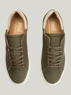 Sneaker aus Nubuk Leder